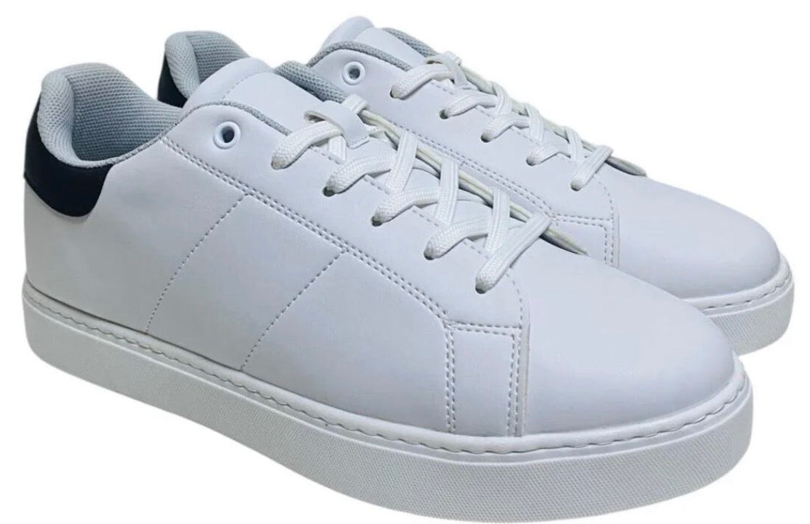 MILAN SİYAH DERİ GÖRÜNÜMLÜ MESH ASTARLI ERKEK SNEAKER - 9002
