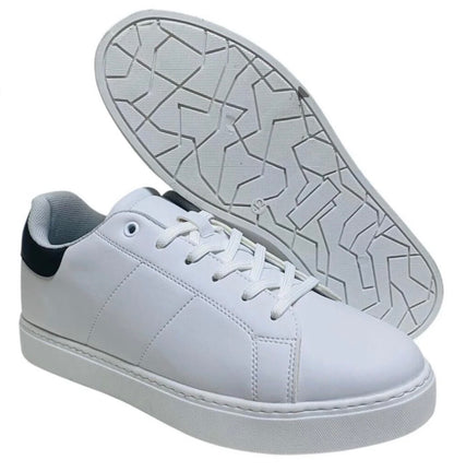 MILAN SİYAH DERİ GÖRÜNÜMLÜ MESH ASTARLI ERKEK SNEAKER - 9002