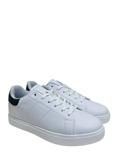 MİLAN BEYAZ DERİ GÖRÜNÜMLÜ MESH ASTARLI ERKEK SNEAKER - 9001