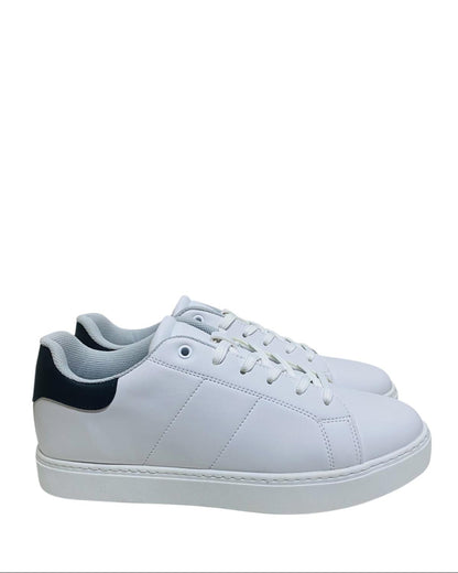 STELLA PENDENZA - MILAN HERREN SNEAKER MIT WEISSEM LEDEROPTIK UND MESH-FUTTER - 9001